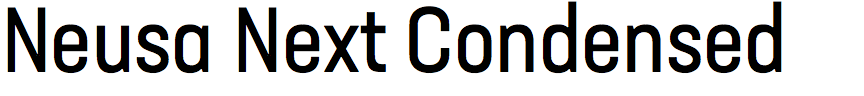 Neusa Next Condensed