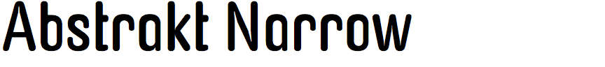 Abstrakt Narrow