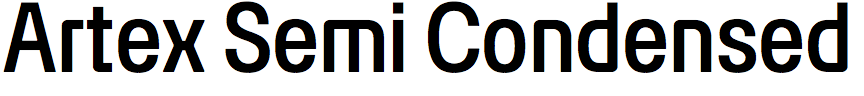 Artex Semi Condensed