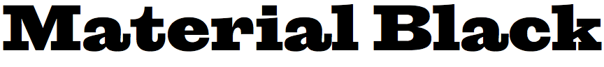 Material Black