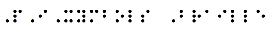 PIXymbols Braille