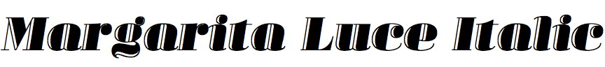 Margarita Luce Italic