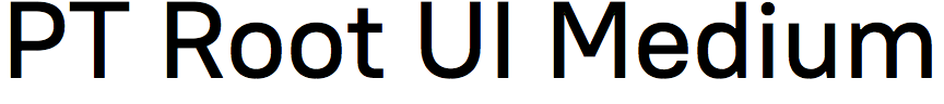 PT Root UI Medium