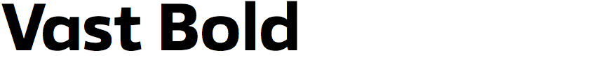 Vast Bold