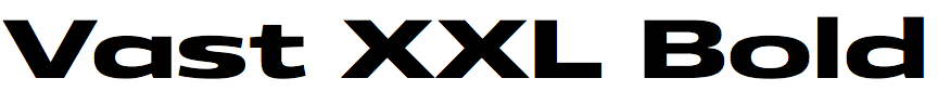 Vast XXL Bold