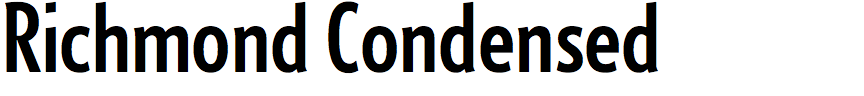 Richmond Condensed