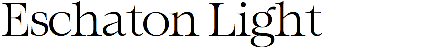 Eschaton Light
