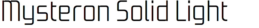 Mysteron Solid Light