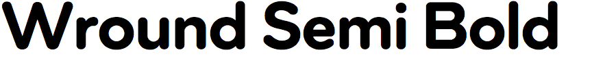 Wround Semi Bold