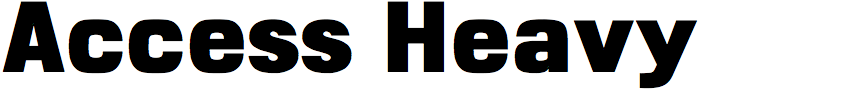 Access Heavy (Playtype)