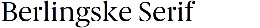 Berlingske Serif