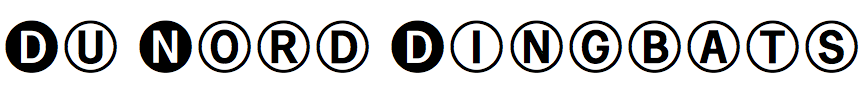 Du Nord Dingbats