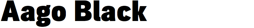 Aago Black