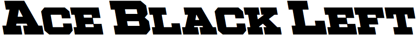 Ace Black Left