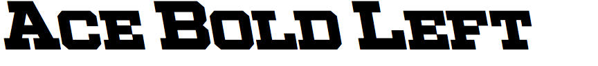 Ace Bold Left