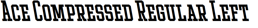 Ace Compressed Regular Left