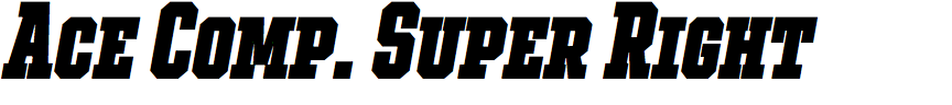 Ace Compressed Super Right