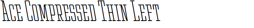 Ace Compressed Thin Left