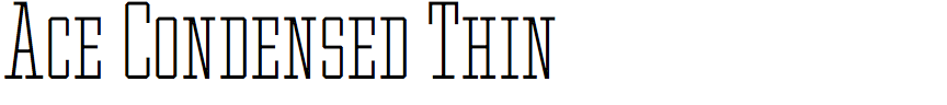 Ace Condensed Thin