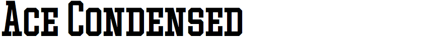 Ace Condensed