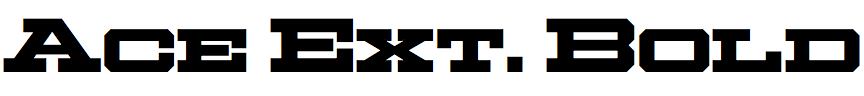 Ace Extended Bold