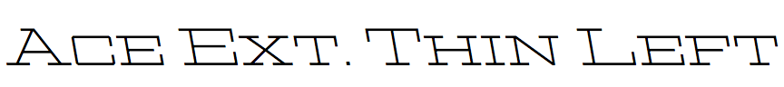 Ace Extended Thin Left