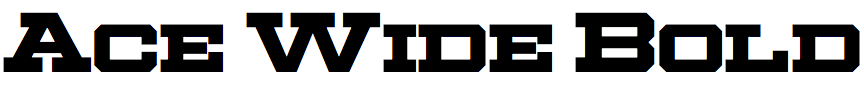Ace Wide Bold
