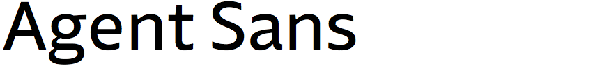 Agent Sans