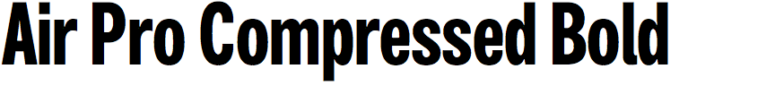 Air Pro Compressed Bold