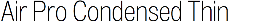 Air Pro Condensed Thin