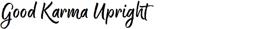 Good Karma Upright