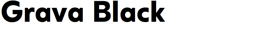 Grava Black