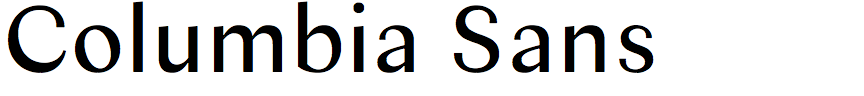 Columbia Sans