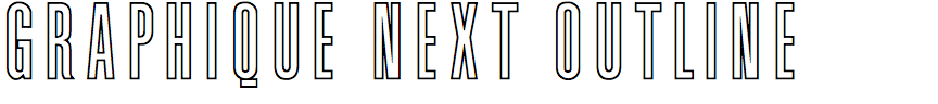 Graphique Next Outline