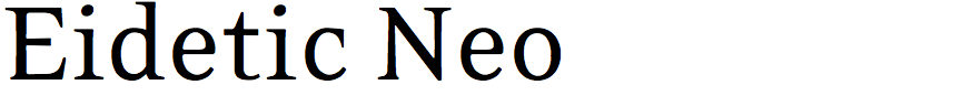 Eidetic Neo