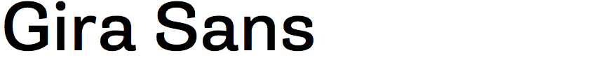 Gira Sans