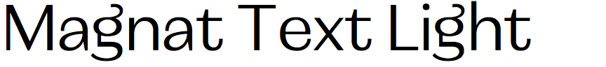 Magnat Text Light