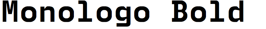 Monologo Bold