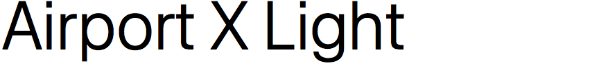 Airport X Light