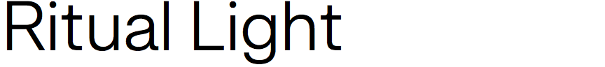 Ritual Light