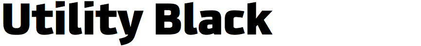 Utility Black