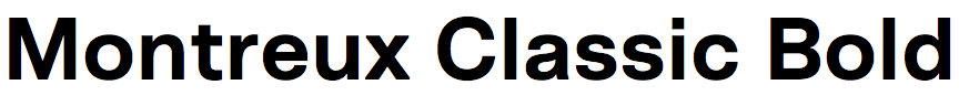Montreux Classic Bold