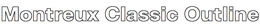 Montreux Classic Outline
