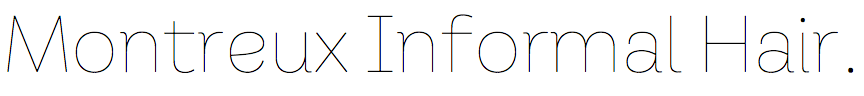 Montreux Informal Hairline