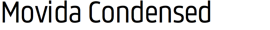 Movida Condensed