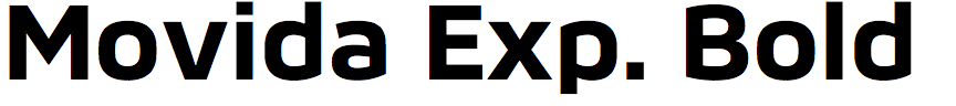 Movida Expanded Bold