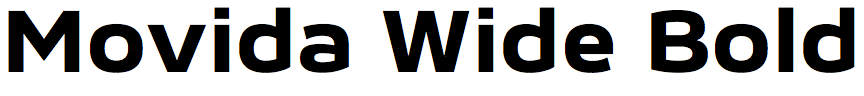 Movida Wide Bold