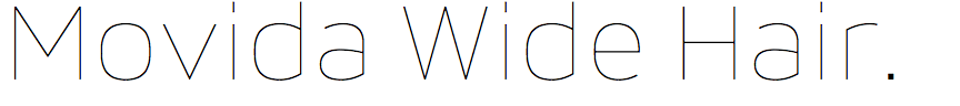 Movida Wide Hairline