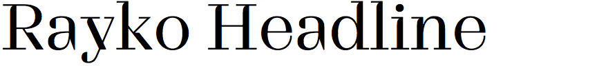 Rayko Headline