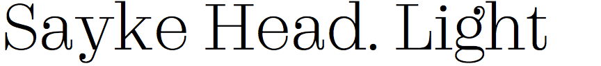 Sayke Headline Light
